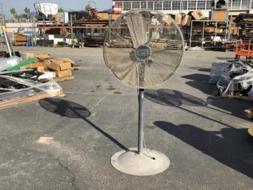 (3) INDUSTRIAL PEDESTAL FANS, electric. **(LOCATED IN COLTON, CA)**