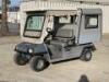 2014 CLUB CAR CARRYALL 2 UTILITY CART, electric, seats 2, 4'X4' 2" body, storage lockers, canopy. s/n:QB1409-441861