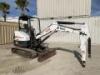 2014 BOBCAT E32 MINI HYDRAULIC EXCAVATOR, aux hydraulics, backfill blade, canopy, 2,417 hours indicated. s/n:A94H17652 - 2