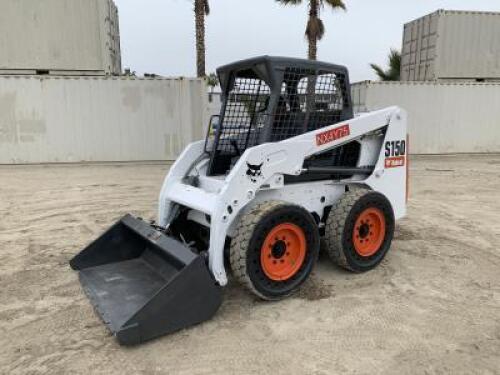 2009 BOBCAT S150 SKIDSTEER LOADER, gp bucket, aux hydraulics, canopy, 2,350 hours indicated. s/n:A3L135134