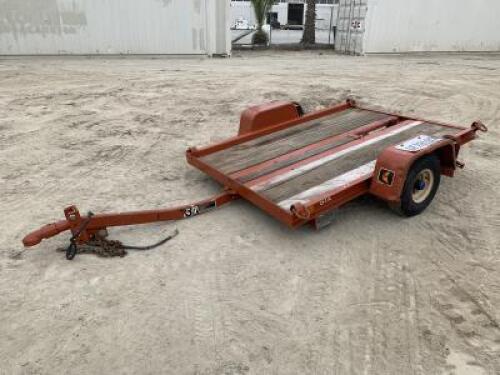 2005 DITCH WITCH S1A UTILITY TRAILER, 6'x4' deck. s/n:1DSB071A0517Z0101