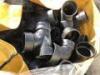 BULK BAG OF ABS FITTINGS **(LOCATED IN COLTON, CA)**