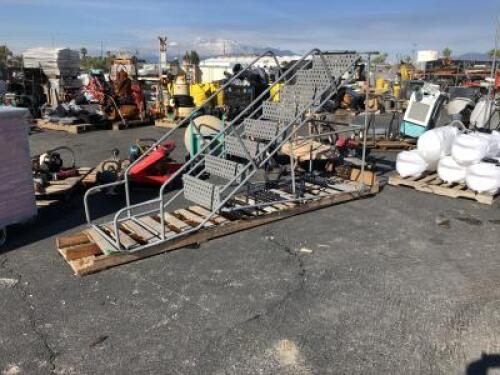 COTTERMAN ROLLING WAREHOUSE STAIRCASE **(LOCATED IN COLTON, CA)**