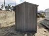 STORAGE SHED, 74"x122"x85". **(LOCATED IN COLTON, CA)** - 3