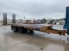 **1994 ECONOLINE DP724TA EQUIPMENT TRAILER, 40,000#, 24'x8' deck, 6' ramps. s/n:42ETPJL26R1000188 - 2