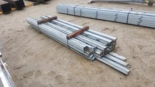 PALLET OF METAL STUDS, misc. sizes. **(LOCATED IN COLTON, CA)**