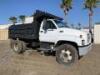 1999 GMC C7500 BOBTAIL DUMP TRUCK, 7.2L diesel, 6-speed, a/c, pto, 11,000# front, 5-6 yard box, 19,000# rear, 70,407 miles indicated. s/n:1GDL7H1C9XJ514008 **(OUT OF STATE BUYER ONLY)** - 2