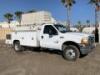 2001 FORD F450 UTILITY TRUCK, 7.3L diesel, automatic, a/c, 12' utility body, Delta liquid transfer tank, 11,000# rear, tow package. s/n:1FDXF46F11EB15870 - 2