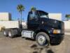 1997 FORD AEROMAX AT9513 CAB & CHASSIS, Caterpillar 366hp diesel, Eaton-Fuller 8-speed, a/c, pto, 12,000# front, 40,000# rears. s/n:1FTYY96S6VVA22720 - 2