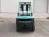 MITSUBISHI FG40 FORKLIFT, 9,000#, 84" mast, 3-stage, 185" lift, sideshift, tilt, lpg, canopy. s/n:AF29-00411 - 3