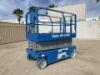 2007 GENIE GS-2646 SCISSORLIFT, electric, 26' lift, extendable platform, 1,620 hours indicated. s/n:89535