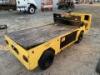CUSHMAN TITAN UTILITY CART, electric, seats 2, 6' flatbed, 292 hours indicated. s/n:3222195 **(DOES NOT RUN)** - 3