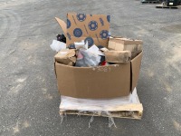 PALLET OF ASST. TRACTOR PARTS --(LOCATED IN COLTON, CA)--