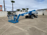 2016 GENIE S65 BOOMLIFT, Deutz diesel, 3-stage, 65' telescopic boom, 5' jib, 4x4. s/n:S60H-36641