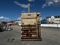 GENERAL HYDRAULICS 315-48L-17 CARDBOARD COMPACTOR, 3-phase, 200 volts, 16 amps, 60 cycle. s/n:35809 --(LOCATED IN COLTON, CA)--