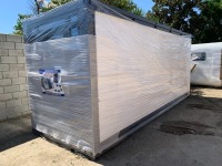 2024 BASTONE PORTABLE WAREHOUSE, 19'x20', restroom w/toilet & shower. --(LOCATED IN COLTON, CA)--