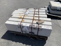 PALLET OF APPROX. (7) CONCRETE PILLARS --(LOCATED IN COLTON, CA)--