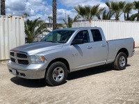 2013 DODGE RAM 1500 CREW CAB PICKUP TRUCK, 4.7L gasoline, automatic, 4x4, a/c, pw, pdl, pm, tow package, 98,577 miles indicated. s/n:1C6RR7GP5DS657161