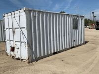 20' CONTAINER, 1 side door, 1 front door. --(LOCATED IN COLTON, CA)--