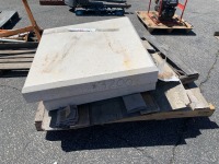 PALLET OF CONCRETE BLOCKS --(LOCATED IN COLTON, CA)--