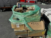 PALLET OF ASST. TRACTOR PARTS, ASST. FILTERS --(LOCATED IN COLTON, CA)--