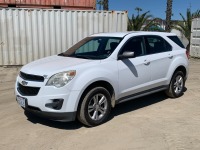 2011 CHEVROLET EQUINOX SUV, 2.4L gasoline, automatic, a/c, pw, pdl, pm, 29,340 miles indicated. s/n:2CNALBECXB6453994