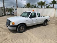 2005 FORD RANGER EXTENDED CAB PICKUP TRUCK, 4.0L gasoline, automatic, a/c. s/n:1FTYR14E45PA42805