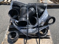 APPROX. (14) 6" HDPE DRAINAGE PIPES --(LOCATED IN COLTON, CA)--