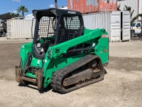2020 BOBCAT T550 CRAWLER SKIDSTEER LOADER, aux hydraulics, canopy, 1,047 hours indicated. s/n:AJZV24586