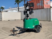 2019 TEREX RL4 LIGHT TOWER, Kohler diesel, 6kw generator, portable, 1,882 hours indicated. s/n:4ZJSA1016K1011180