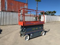 2003 SKYJACK SJIII3226 SCISSORLIFT, electric, 26' lift, extendable platform, 383 hours indicated.