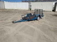 2008 MARKSMAN RG4X7/T UTILITY TRAILER, 1,200# capacity, 48"X7' deck. s/n:1M9BG07128L516371