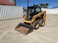 2019 CATERPILLAR 226D SKIDSTEER LOADER, gp bucket, aux hydraulics, canopy, 1,728 hours indicated. s/n:CAT0226DCHRD03768