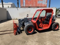 2019 SKYJACK SJ519TH ROUGH TERRAIN REACH FORKLIFT, 5,500#, 19' reach, 2-stage, 4x4x4, diesel, canopy, 792 hours indicated. s/n:87500260