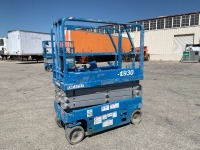 2015 GENIE GS1930 SCISSORLIFT, electric, 19' lift, extendable platform, 394 hours indicated. s/n:GS3015A-144757