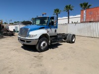 2008 INTERNATIONAL 4400SBA CAB & CHASSIS, Maxxforce diesel, automatic, 12,000# front, 21,000# rear, tow package. s/n:1HTMKAAN08H665105