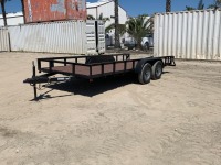 2024 SKY UT8161235 UTILITY TRAILER, 7,000# capacity, 78"x16' deck. s/n:4S9BU1625RS412479