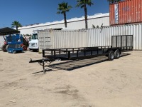 2024 SKY BG65261235 CAR TRAILER, 7,000# capacity, 78"x26' deck, 4' ramp. s/n:4S9BC2622RS412478