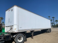 1988 TRAILMOBILE 011-1UAW VAN TRAILER, 40,000# capacity, 90"x45' box. s/n:1PT011AJ8J9001937