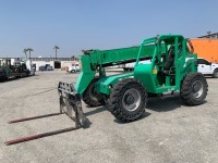 2014 SKYTRAK 6036 ROUGH TERRAIN REACH FORKLIFT, 6,000#, 36' reach, 3-stage, 4x4x4, tilt, diesel, canopy. s/n:0160062935