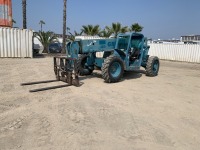 2001 GRADALL 534D9-45 ROUGH TERRAIN REACH FORKLIFT, 9,000#, 45' reach, 3-stage, 4x4x4, tilt, diesel, canopy. s/n:0644682