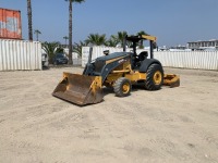 2013 JOHN DEERE 210K SKIPLOADER, 4-in-1 bucket, 4x4, canopy, dual tilt, rear scraper. s/n:1T8210KXLDE891547