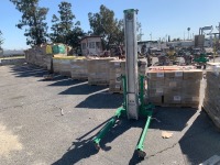 2013 LIFTSMART MLC-18STD MATERIAL LIFT, 18' lift. s/n:MLC13-00412 --(LOCATED IN COLTON, CA)--