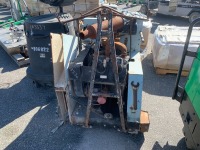 TARGET PRO65II36 WALK-BEHIND CONCRETE SAW, gasoline, 945 hours indicated. s/n:163282 --(LOCATED IN COLTON, CA)--