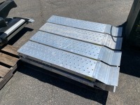 PALLET OF APPROX. (4) 8' BIKE RAMPS --(LOCATED IN COLTON, CA)--