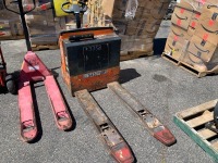 2015 DOOSAN BW23S-7 ELECTRIC PALLET JACK, 4,500#. s/n:RY14110830 --(LOCATED IN COLTON, CA)--