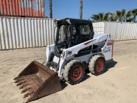 2019 BOBCAT S550 SKIDSTEER LOADER, gp bucket, aux hydraulics, canopy, 639 hours indicated. s/n:AHGM19076