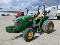 2019 JOHN DEERE 5065E UTILITY TRACTOR, John Deere 3cyl 65hp diesel, front counter weights, 4x4, pto, 3-point hitch, 1,839 hours indicated. s/n:1PY5065EVKK107436