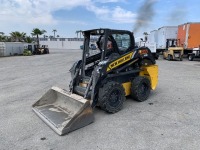 2022 NEW HOLLAND L318 SKIDSTEER LOADER, gp bucket, aux hydraulics, canopy, 324 hours indicated. s/n:NNM409772