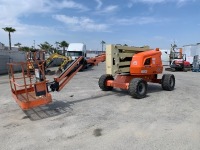 2016 JLG 450AJ BOOMLIFT, Deutz diesel, 2-stage, 45' articulated boom, 5' jib, 4x4, 1,604 hours indicated. s/n:0300213534